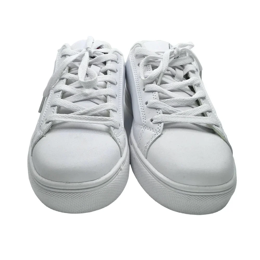 Fila | Women | White Amalfi Faux Leather Casual Sneakers | Size 8